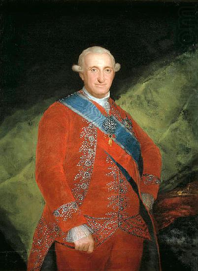 Portrait of Charles IV, Francisco de Goya